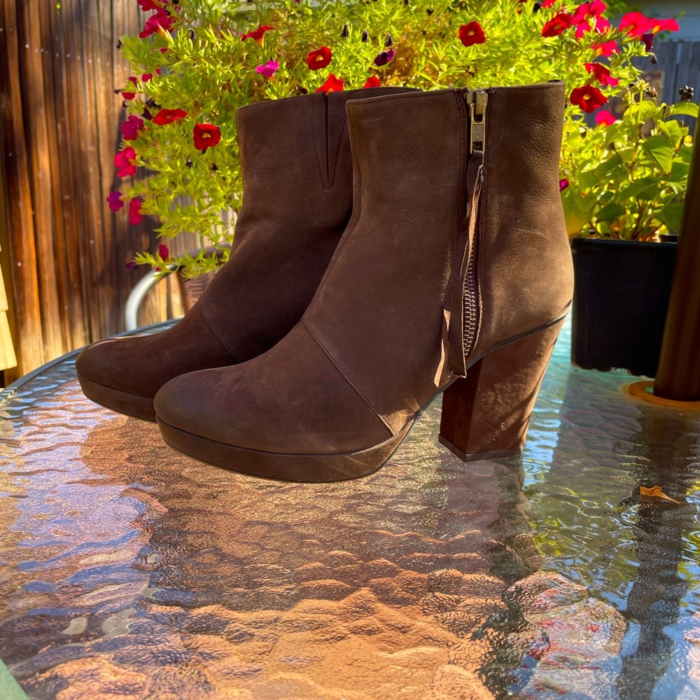 European Platform Booties